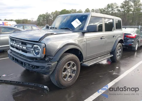 2024 Ford Bronco Big Bend z USA, uszkodzony, nr VIN 1FMDE7BH0RLB38191